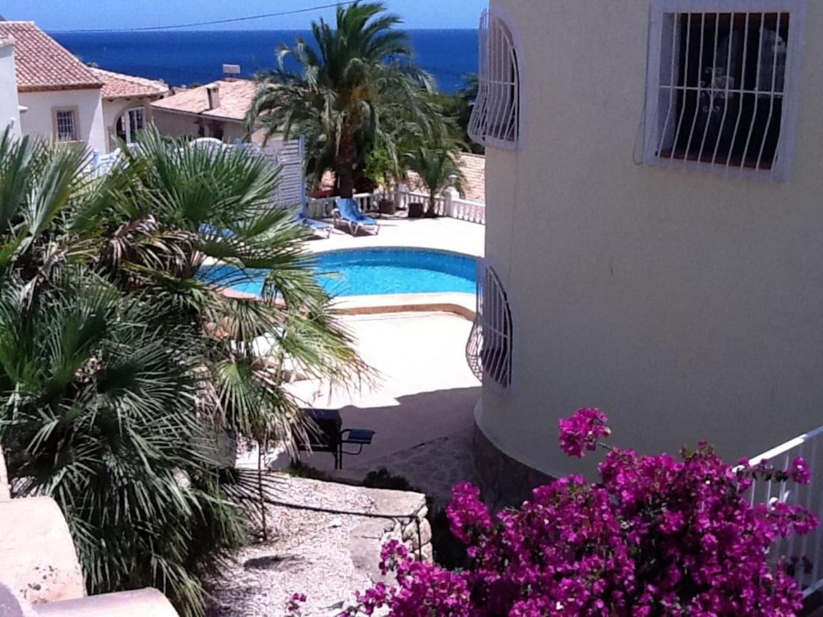 Villa Belucra,10P,Seaview,Jacuzzi,Pool Calpe Kültér fotó