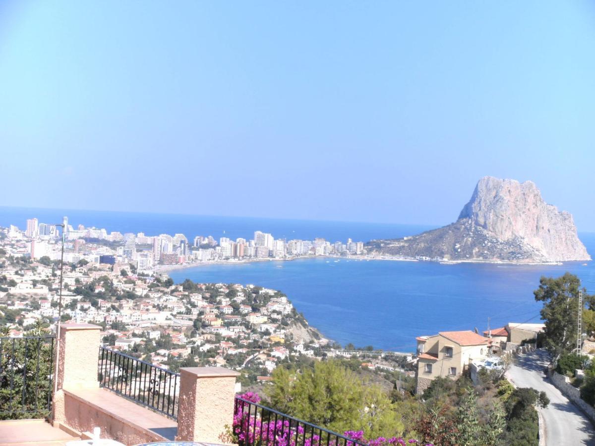 Villa Belucra,10P,Seaview,Jacuzzi,Pool Calpe Kültér fotó