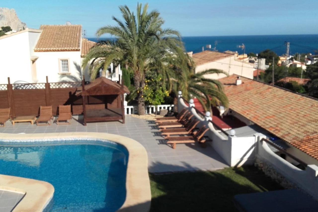 Villa Belucra,10P,Seaview,Jacuzzi,Pool Calpe Kültér fotó