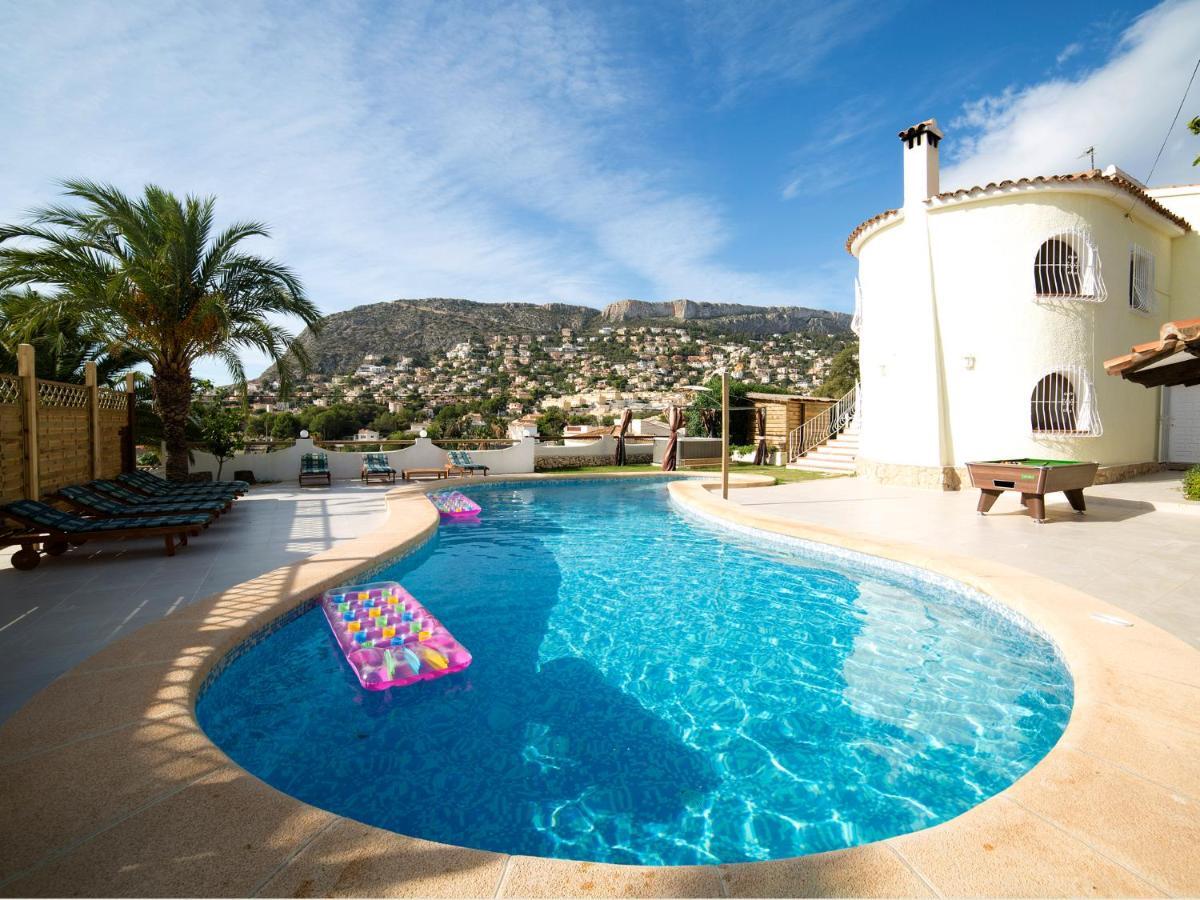 Villa Belucra,10P,Seaview,Jacuzzi,Pool Calpe Kültér fotó